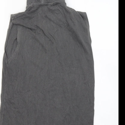 NEXT Girls Grey Cotton Pullover Hoodie Size 14 Years