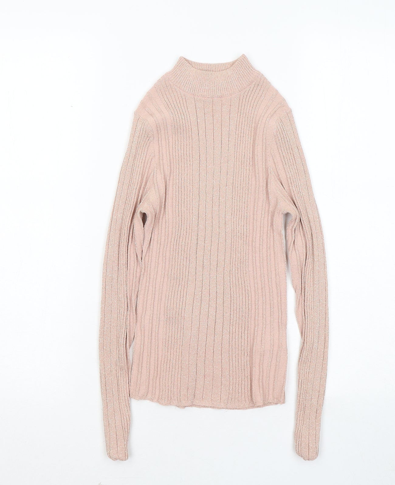 Womens UK Size 8 New Look Pink Pullover Jumper