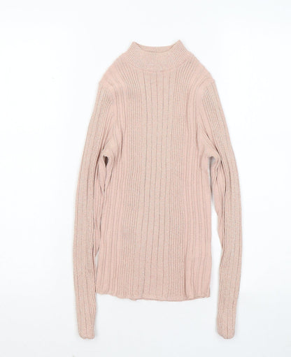 Womens UK Size 8 New Look Pink Pullover Jumper