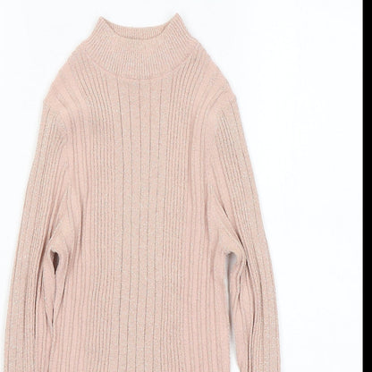 Womens UK Size 8 New Look Pink Pullover Jumper