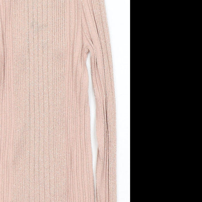 Womens UK Size 8 New Look Pink Pullover Jumper