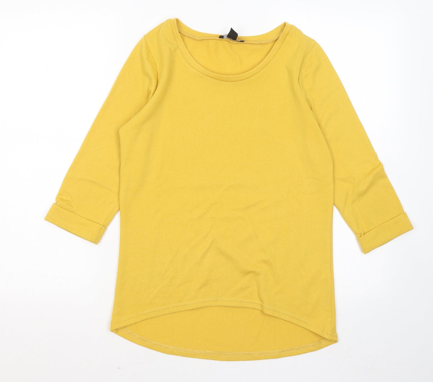 Womens UK Size 8 New Look Yellow Pullover Jumper