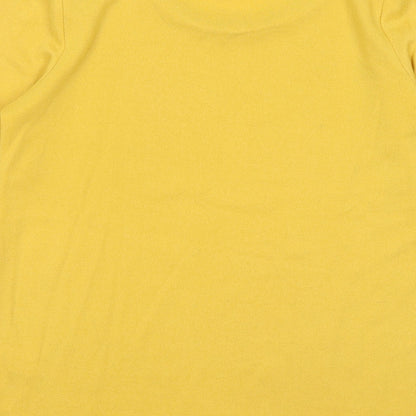 Womens UK Size 8 New Look Yellow Pullover Jumper