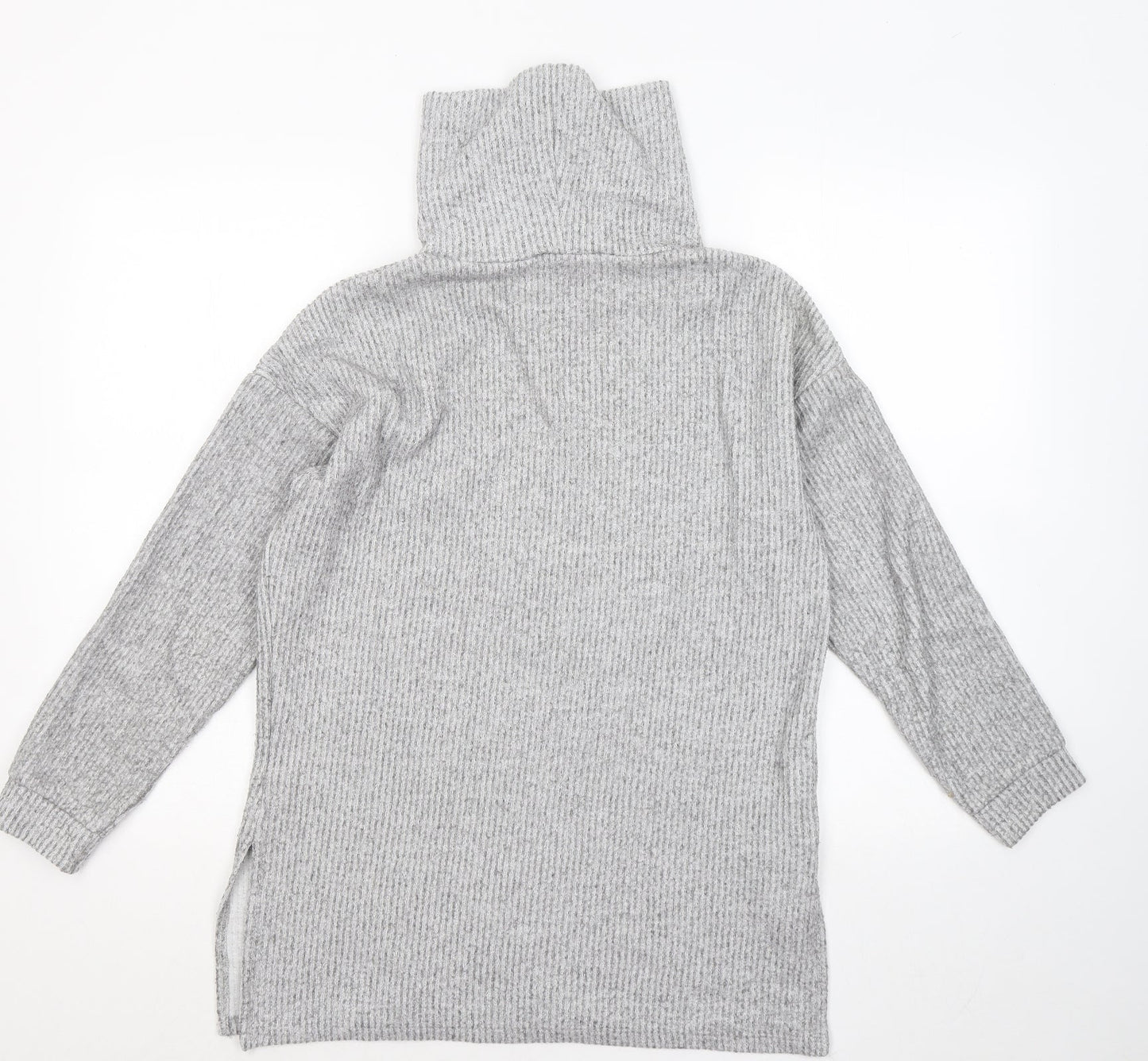Womens UK Size S New Look Grey Pullover Jumper