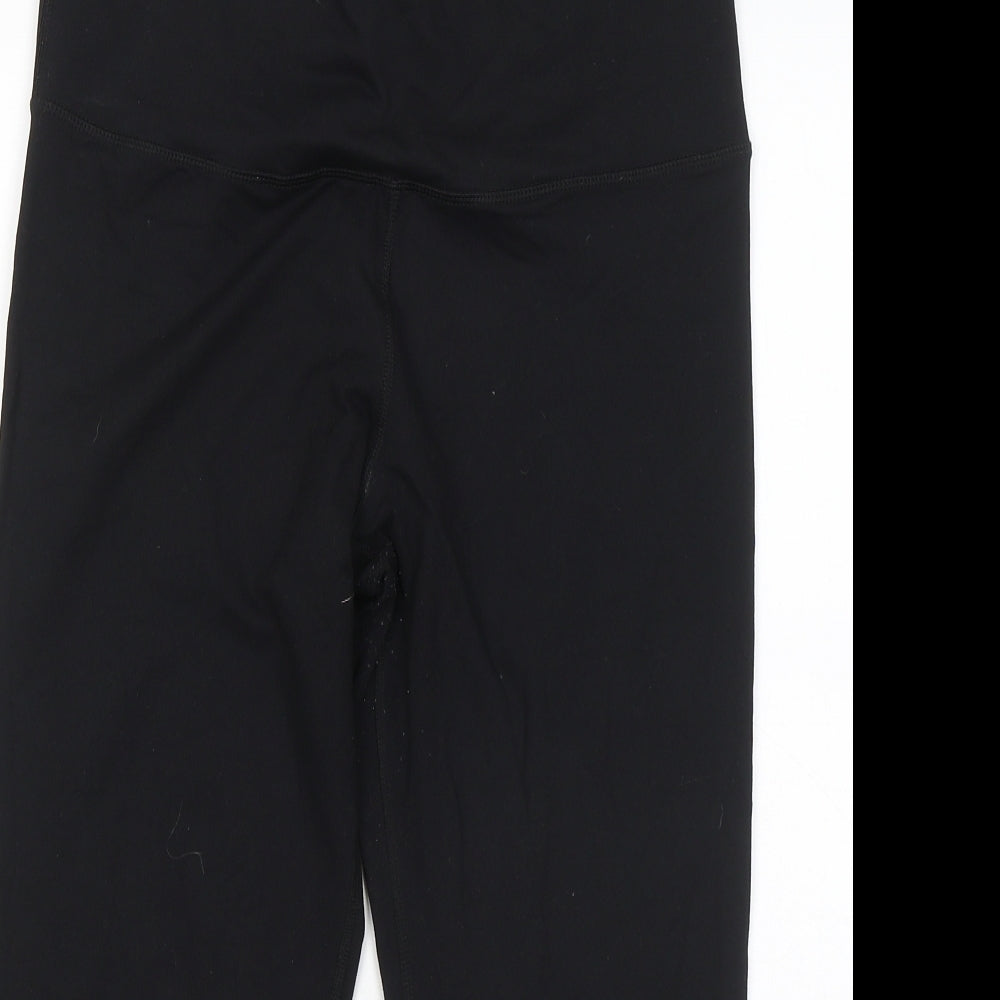 Reflex Womens Black Nylon Jogger Trousers Size L L20 in Regular