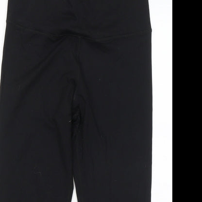 Reflex Womens Black Nylon Jogger Trousers Size L L20 in Regular