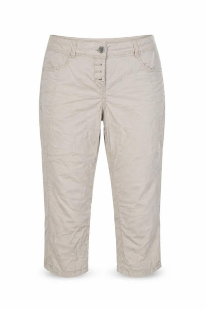 Womens UK Size 34 in TOM TAILOR Regular Fit Cropped Grey Trousers