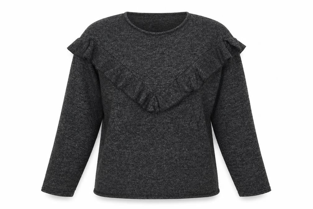 Womens UK Size S New Look Grey Pullover Jumper