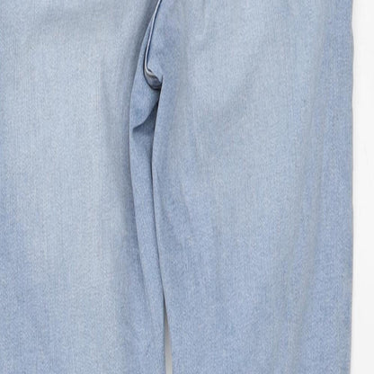 Denim & Co. Womens Blue Cotton Skinny Jeans Size 8 L27 in Regular