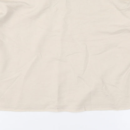 George Girls Beige Cotton Pullover Sweatshirt Size 11-12 Years