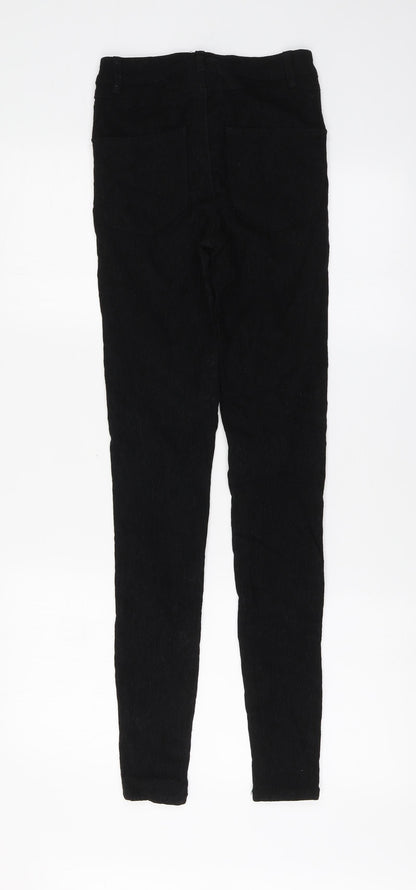 Villa Womens Black Viscose Jegging Leggings Size S L30 in