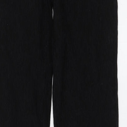 Villa Womens Black Viscose Jegging Leggings Size S L30 in
