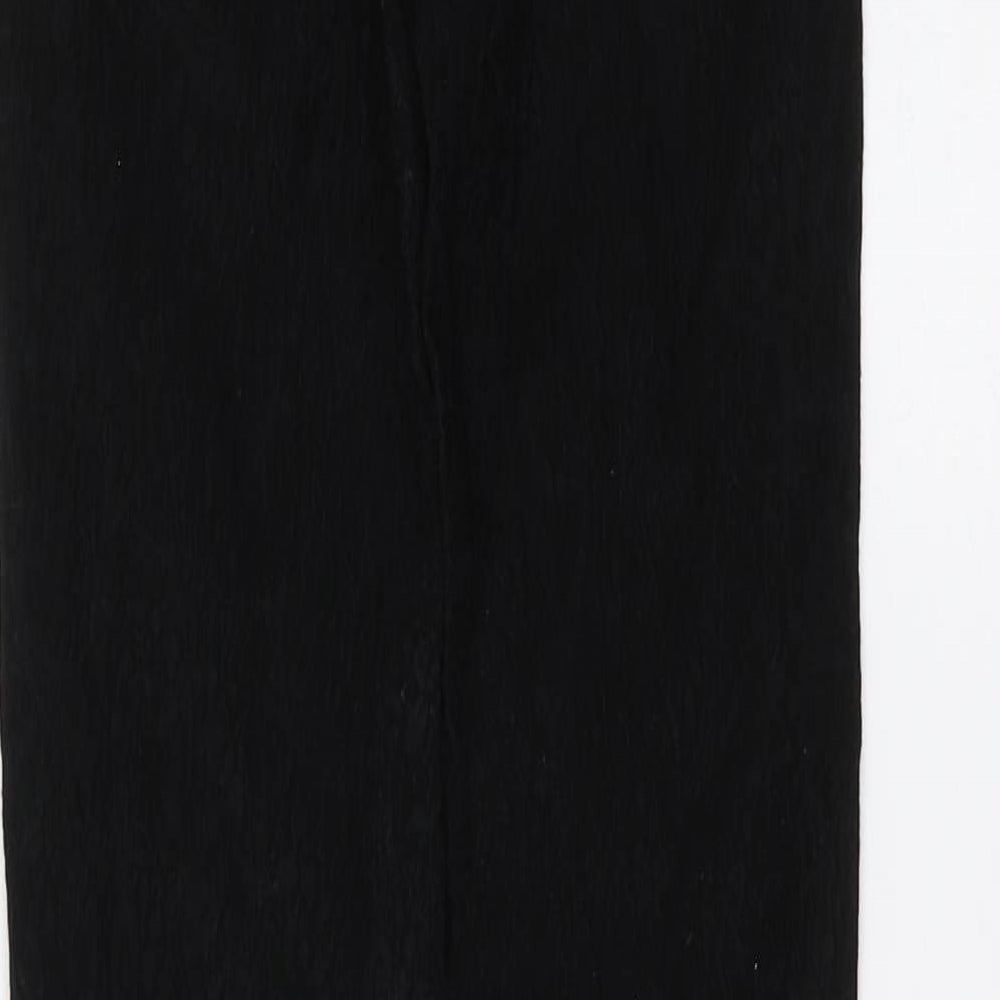 Villa Womens Black Viscose Jegging Leggings Size S L30 in