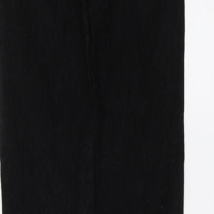 Villa Womens Black Viscose Jegging Leggings Size S L30 in