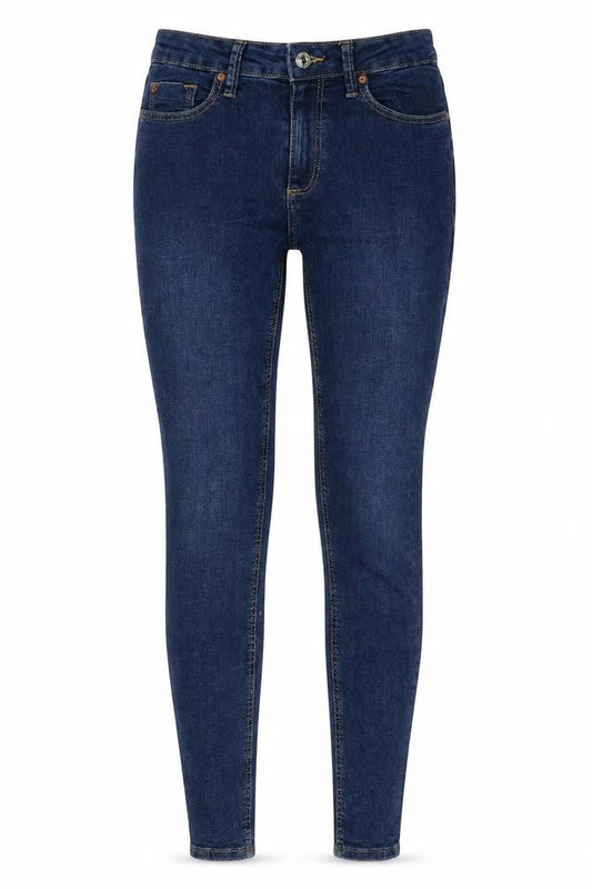 Womens UK Size 34 Mango Regular Fit Skinny Blue Jeans