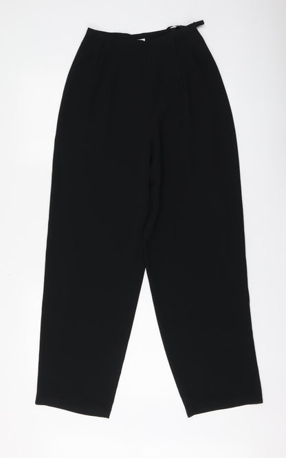 Womens UK Size 8 NEXT Regular Fit  Black Trousers