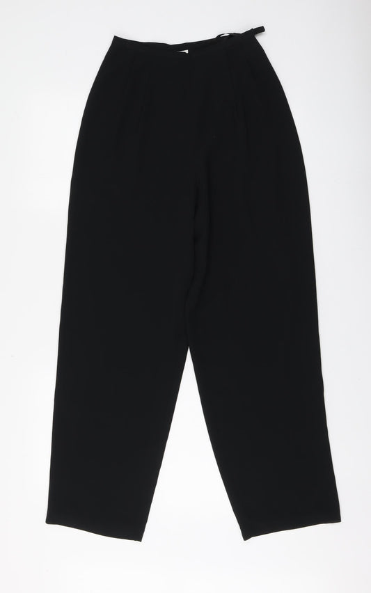 Womens UK Size 8 NEXT Regular Fit  Black Trousers