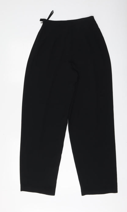 Womens UK Size 8 NEXT Regular Fit  Black Trousers