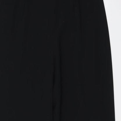 Womens UK Size 8 NEXT Regular Fit  Black Trousers