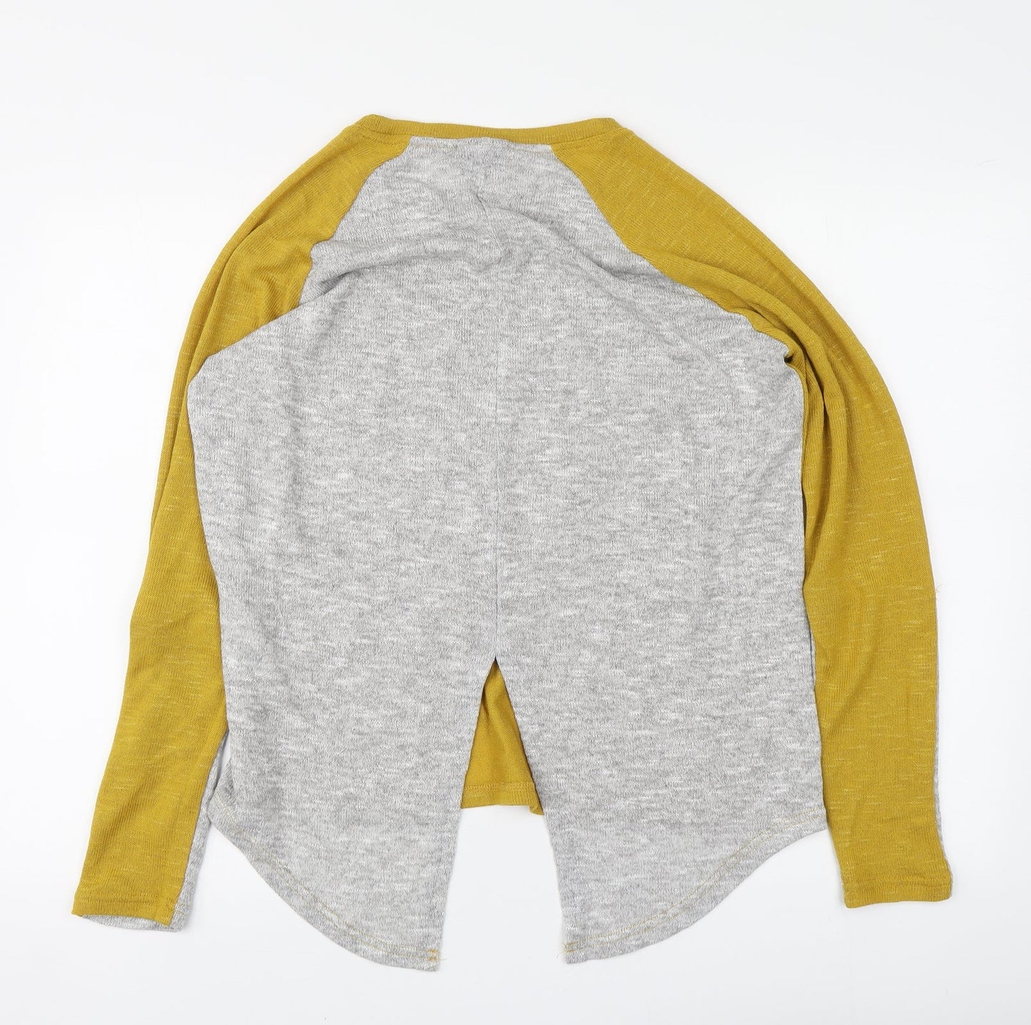 Womens UK Size M VILA Yellow Pullover Jumper