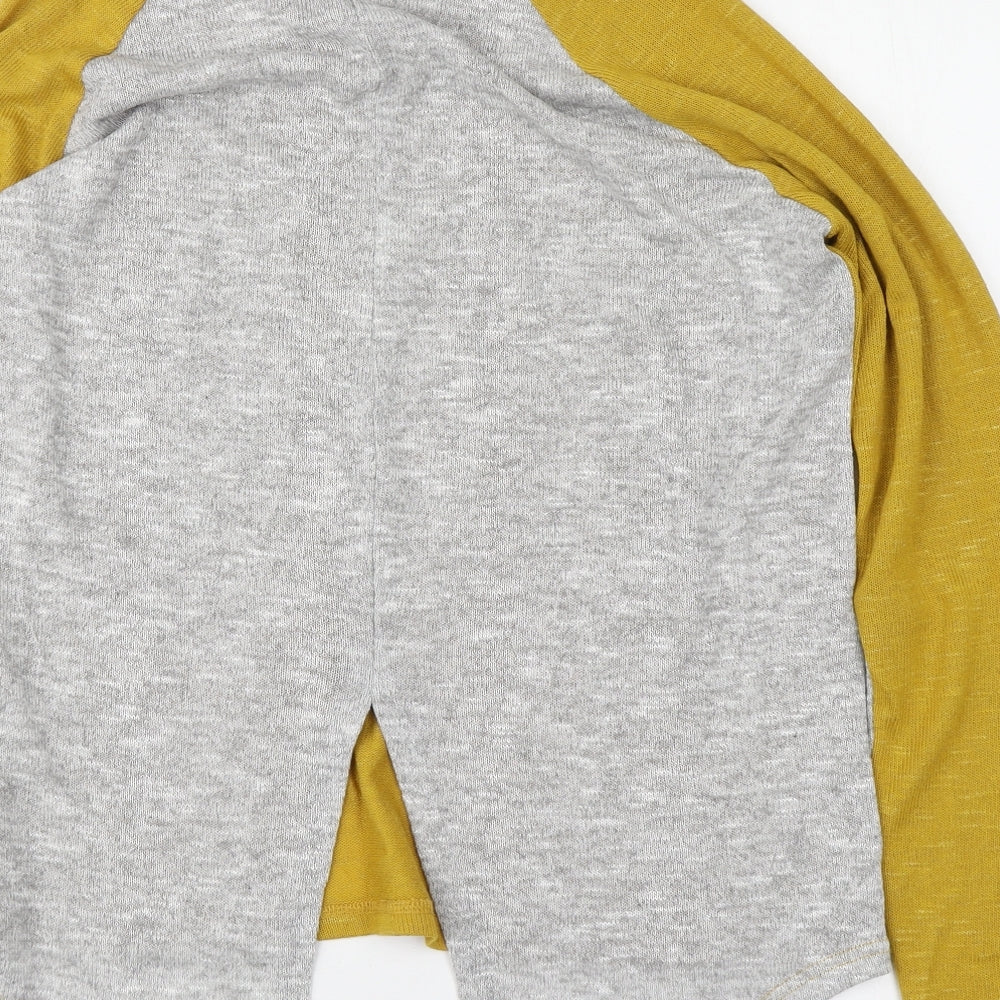 Womens UK Size M VILA Yellow Pullover Jumper
