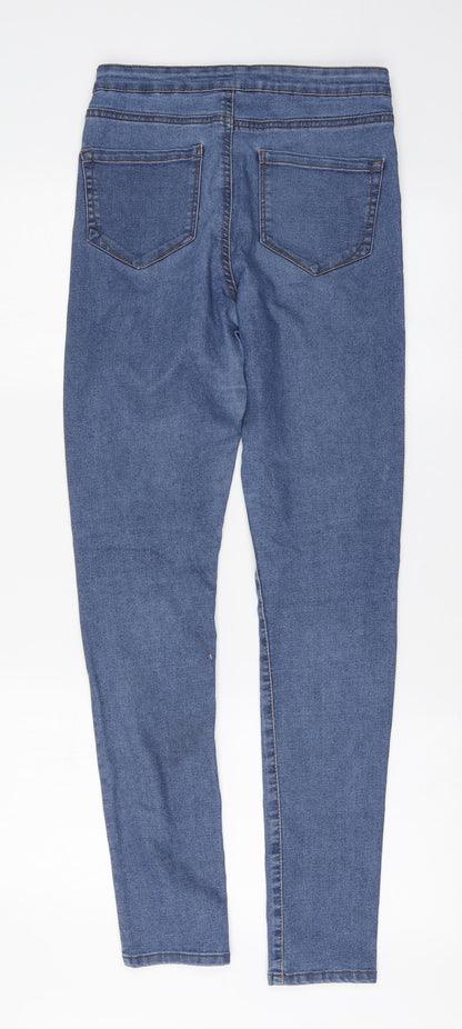 Womens UK Size 10 Denim & Co.  Jegging Blue Leggings