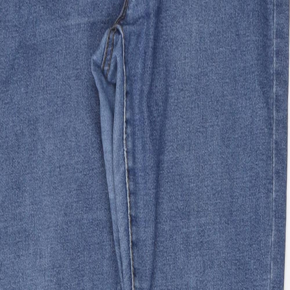 Womens UK Size 10 Denim & Co.  Jegging Blue Leggings