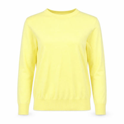 Womens UK Size 6 Warehouse Yellow Pullover Jumper