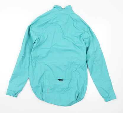 SUGOI Womens Green Anorak Coat Size XS Zip