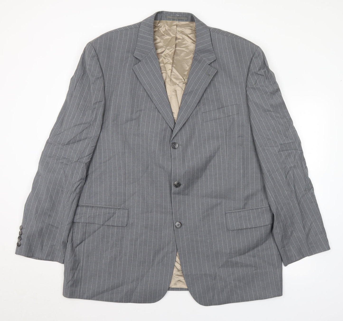 Mens UK Size 48 Digel Regular Grey Suit Jacket