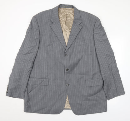 Mens UK Size 48 Digel Regular Grey Suit Jacket