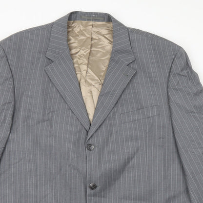 Mens UK Size 48 Digel Regular Grey Suit Jacket