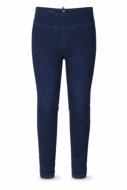 Pieces Womens Blue Cotton Skinny Jeans Size S L30 in Regular Button