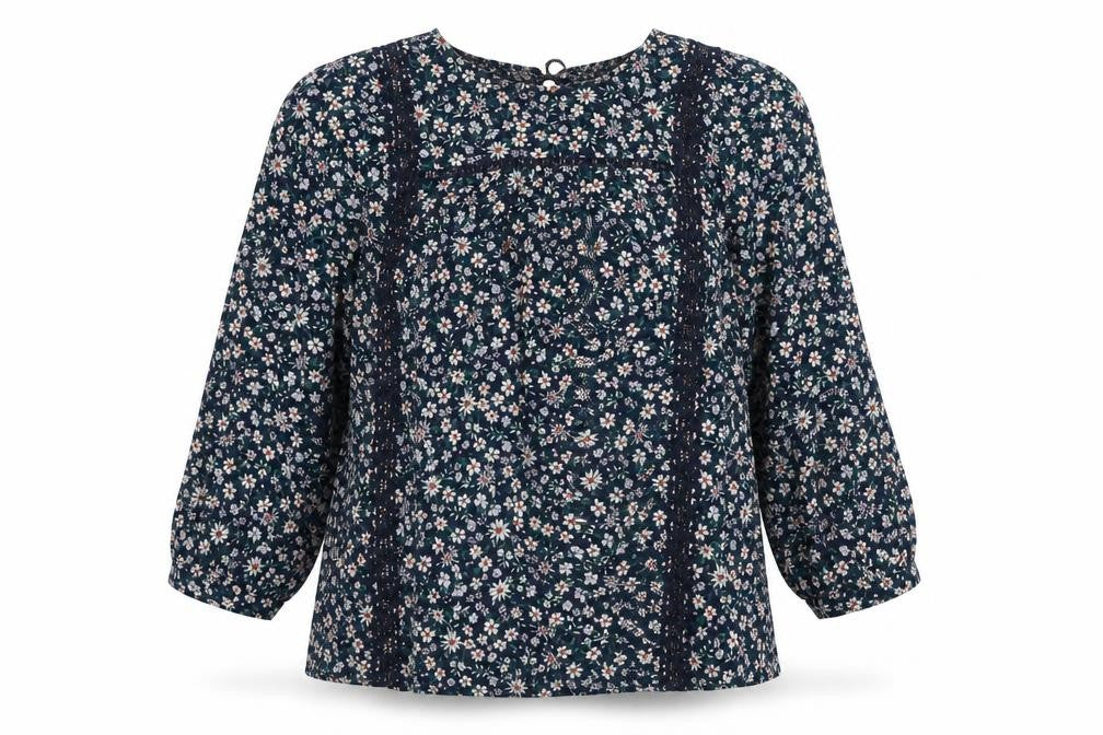 Womens UK Size 10 Marks and Spencer Multicoloured Basic Blouse