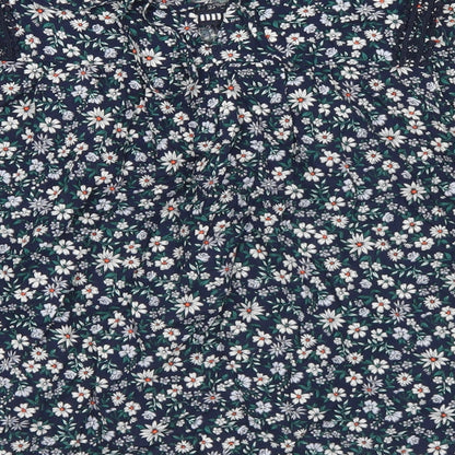 Womens UK Size 10 Marks and Spencer Multicoloured Basic Blouse