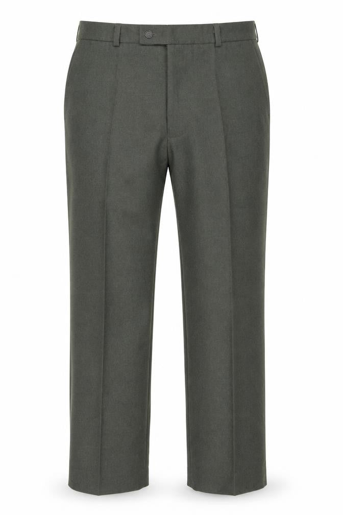 Mens UK Size 36 in Cavellair Regular Fit  Green Trousers
