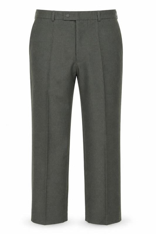 Mens UK Size 36 in Cavellair Regular Fit  Green Trousers
