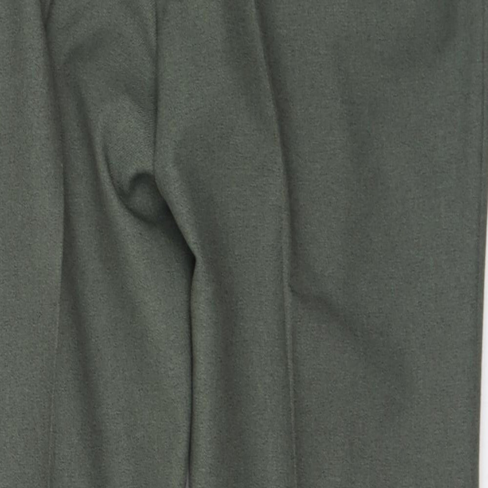 Mens UK Size 36 in Cavellair Regular Fit  Green Trousers