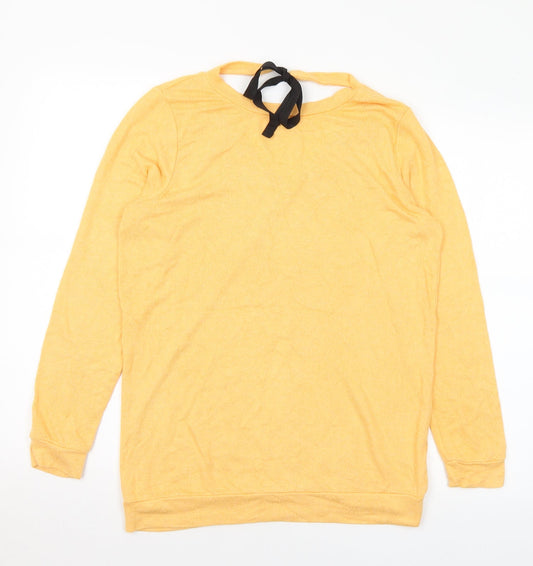 Womens UK Size 10 River Island Orange Pullover Jumper