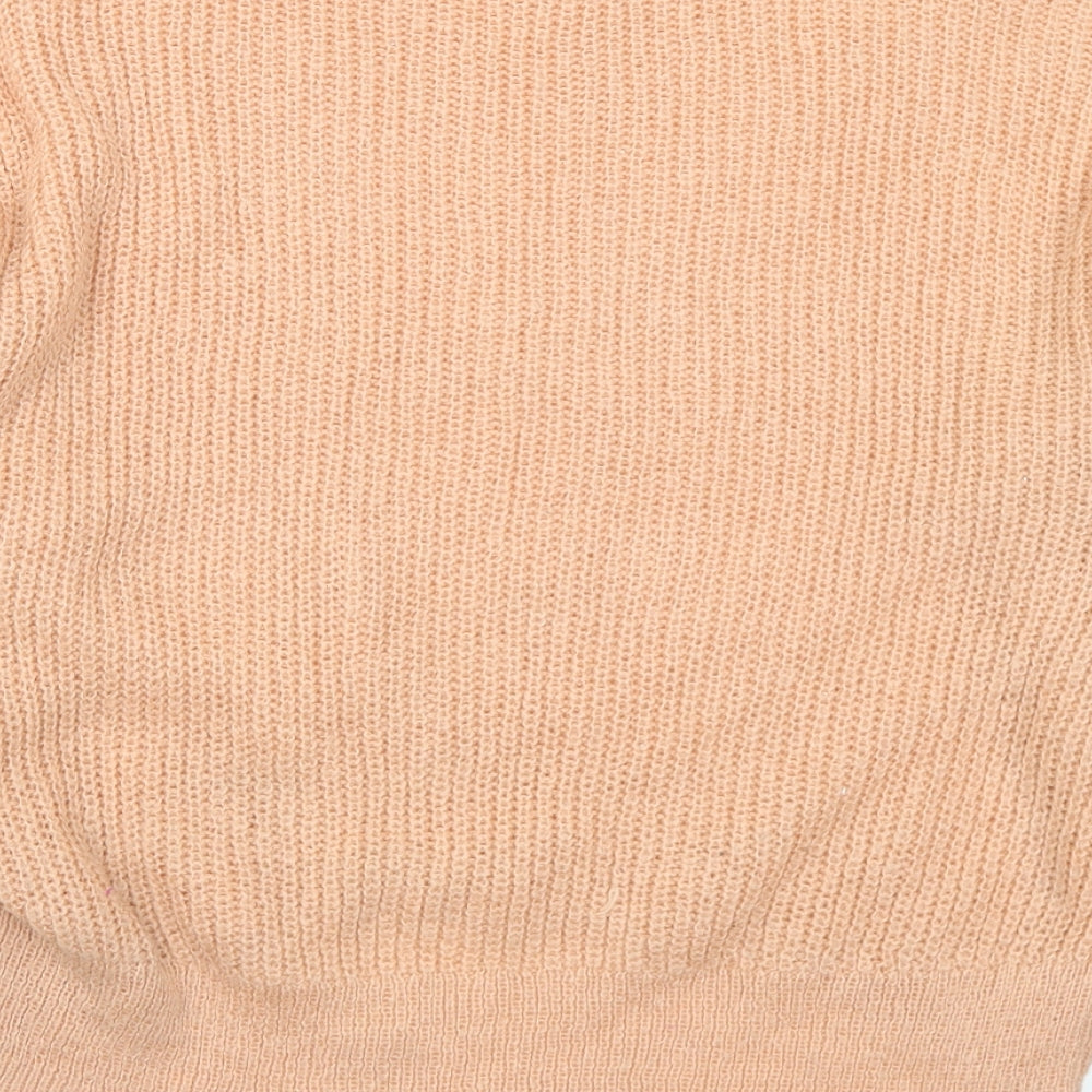 Womens UK Size S H&M Orange Pullover Jumper