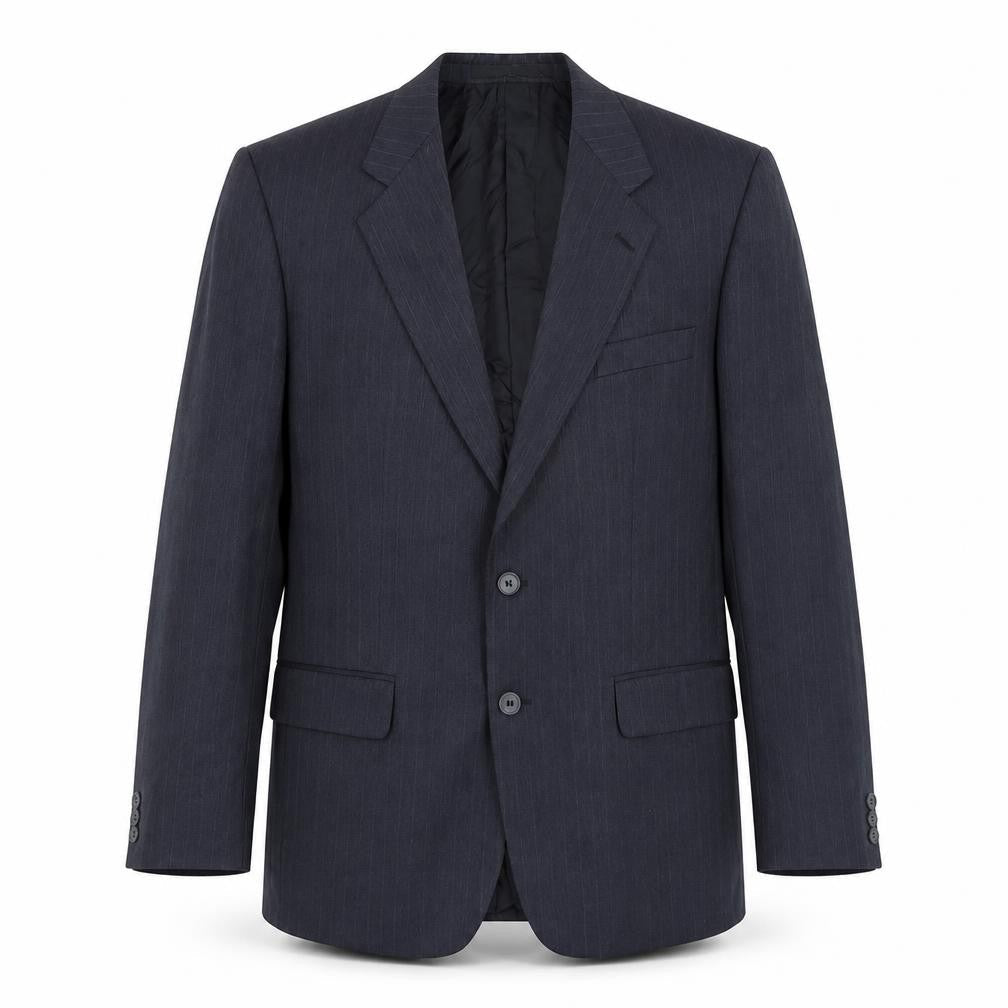 Mens UK Size 40 Marks and Spencer Regular Blue Suit Jacket