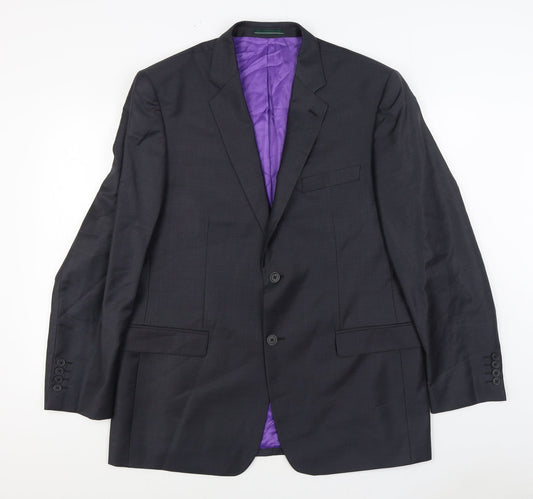 Mens UK Size 44 Greenwoods Regular Grey Suit Jacket