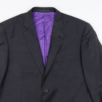 Mens UK Size 44 Greenwoods Regular Grey Suit Jacket