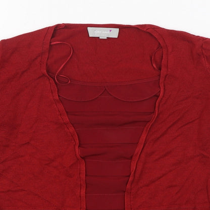 Womens UK Size 8 Per Una Red Pullover Jumper