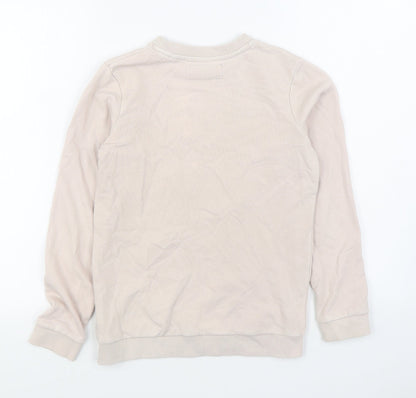TU Girls Pink Cotton Pullover Sweatshirt Size 10 Years Pullover