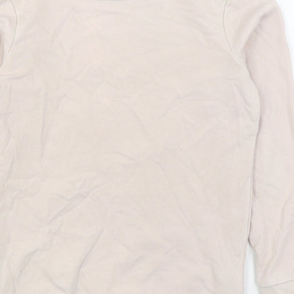 TU Girls Pink Cotton Pullover Sweatshirt Size 10 Years Pullover