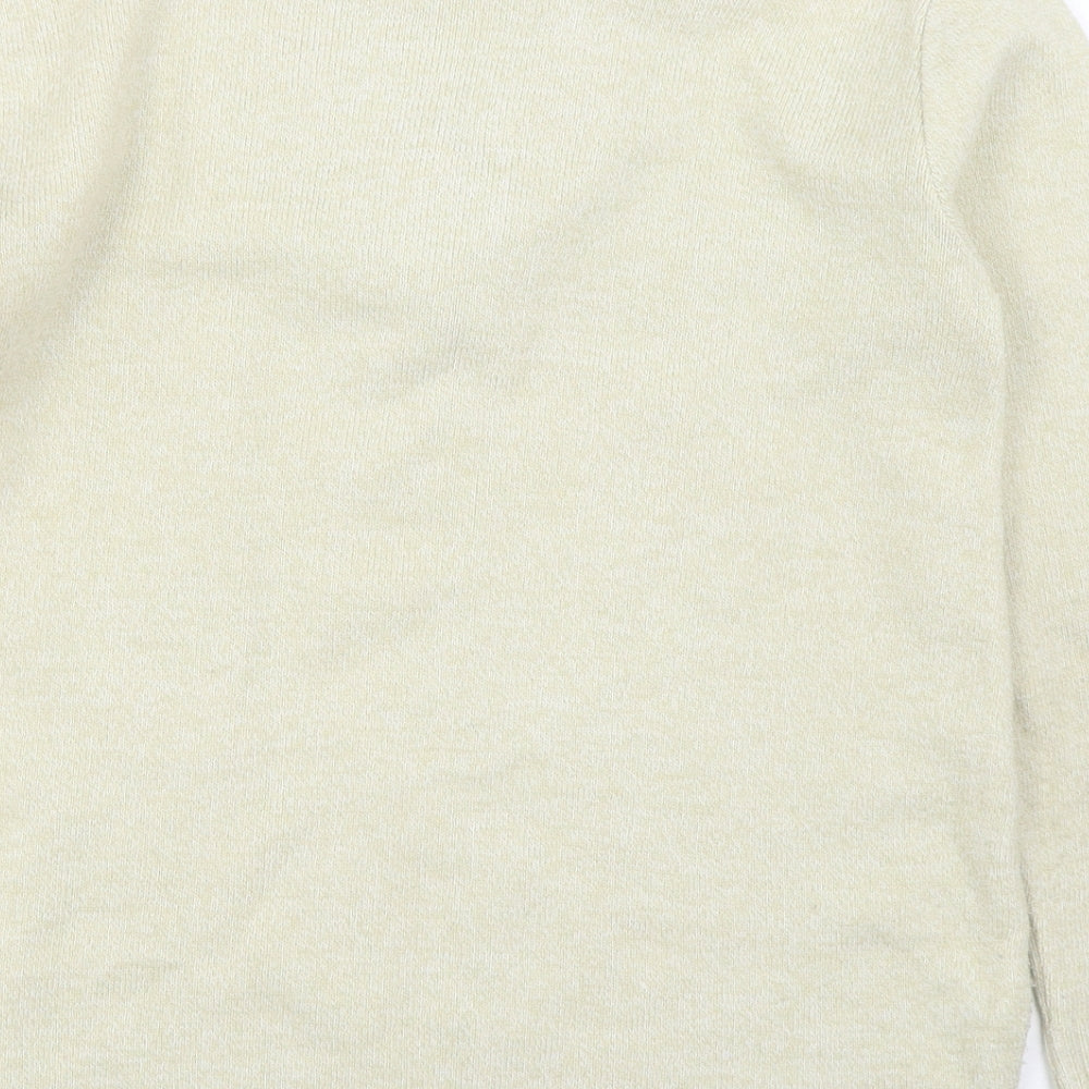 Womens UK Size S Pure & Natural Beige Pullover Jumper
