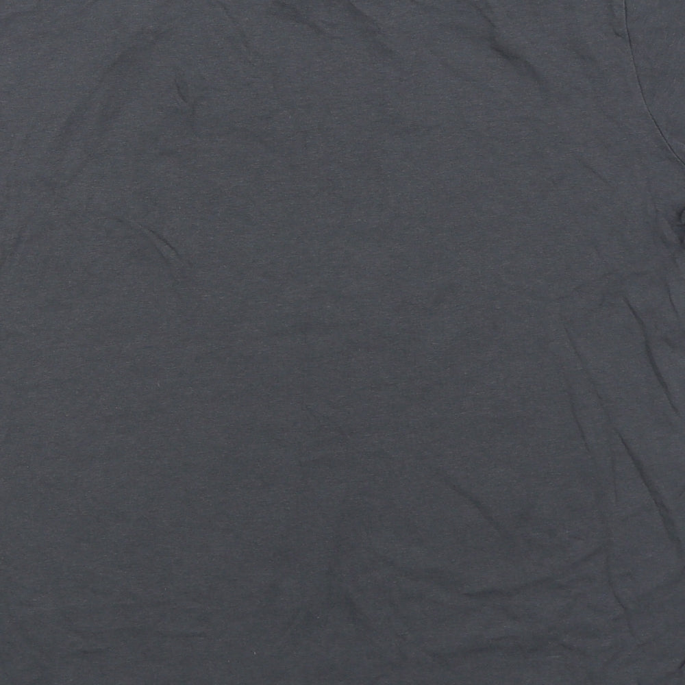 Womens UK Size S Dunnes Stores Grey Basic T-Shirt