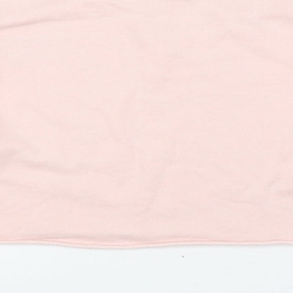 Womens UK Size M FOREVER 21 Pink Pullover Sweatshirt