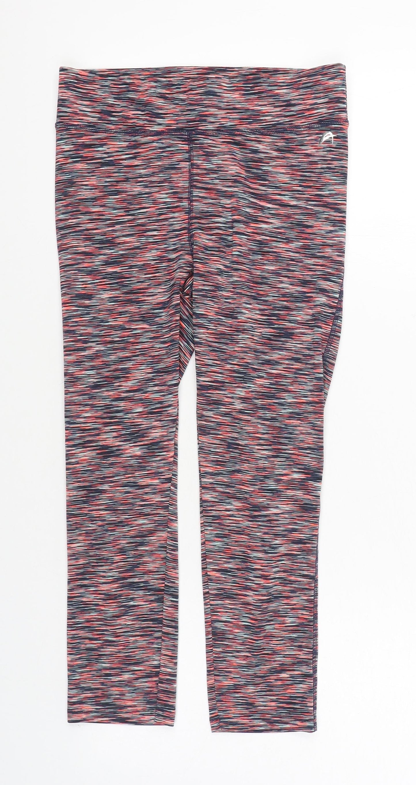 F&F Womens Pink Polyester Jogger Leggings Size 8 L23 in